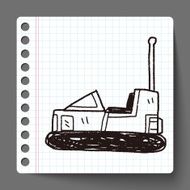 Bumper car doodle N7