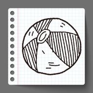 Doodle Beach Ball N7