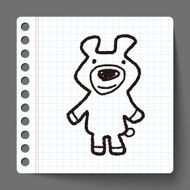 Doodle Bear Doll N3
