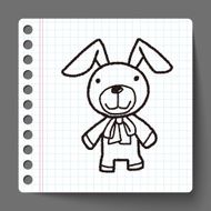 Doodle Doll Rabbit N3