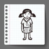 gril doodle N2