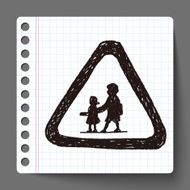 kid sign doodle N3