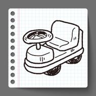 toy cart doodle N3