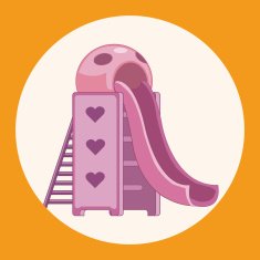 playground slide theme elements N9