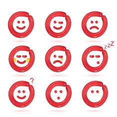 Balloon Smiles Icons N2