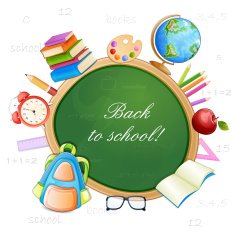 Back to school illustration N9