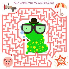 Maze vector N4