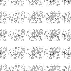Seamless colorful vector pattern N146