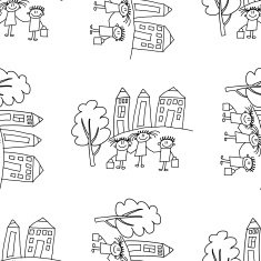 Seamless colorful vector pattern N149