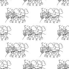 Seamless colorful vector pattern N152
