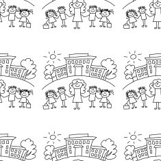 Seamless colorful vector pattern N157