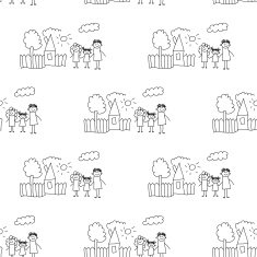Seamless colorful vector pattern N165