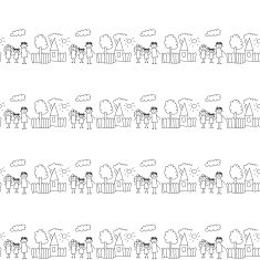 Seamless colorful vector pattern N166