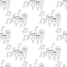 Seamless colorful vector pattern N173