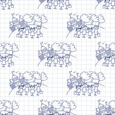 Seamless colorful vector pattern N198