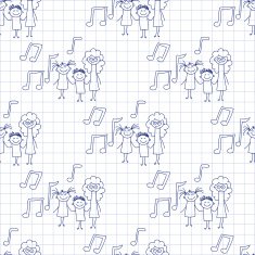 Seamless colorful vector pattern N214