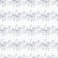 Seamless colorful vector pattern N215