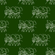 Blackboard School Seamless vector pattern N53