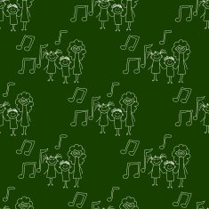 Blackboard School Seamless vector pattern N58