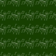 Blackboard School Seamless vector pattern N59
