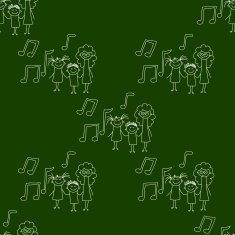 Blackboard School Seamless vector pattern N60