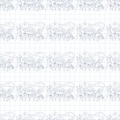 Vector seamless pattern Kids school and education N18