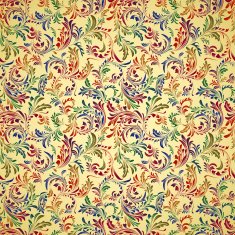 Vintage bright floral seamless pattern