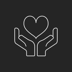 Donation line icon N5