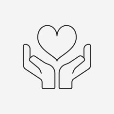 Donation line icon N7