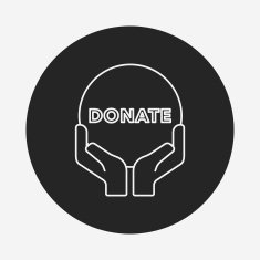 Donation line icon N12