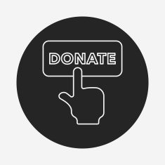 Donation line icon N24