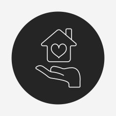 Donation line icon N28
