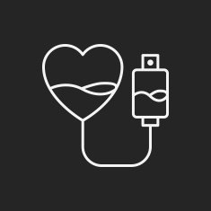 Donation line icon N74