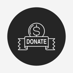 Donation line icon N89