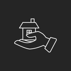 Donation line icon N102