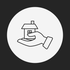 Donation line icon N103