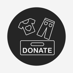 Donation line icon N121