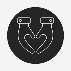 Donation line icon N137