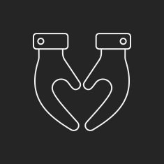 Donation line icon N138