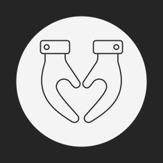 Donation line icon N139