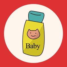 baby shampoo theme elements