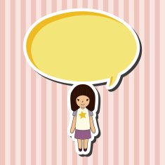 family girl character theme elements N26