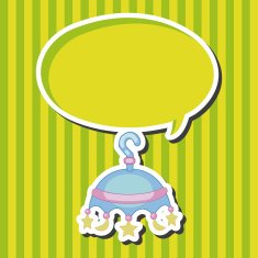 baby hanging theme elements N8