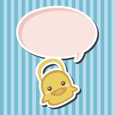 Baby bib theme elements N17