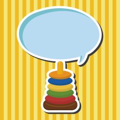 baby toy theme elements N70