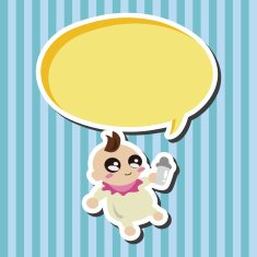 person character baby theme elements N23