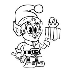 Cute Christmas Elf N7