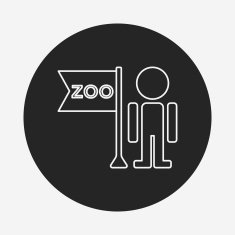 zookeeper line icon N6