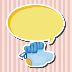 Baby clothes theme elements N30