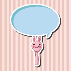 baby toy rattle theme elements N10